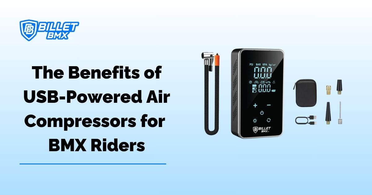 The Benefits of USB-Powered Air Compressors for BMX Riders