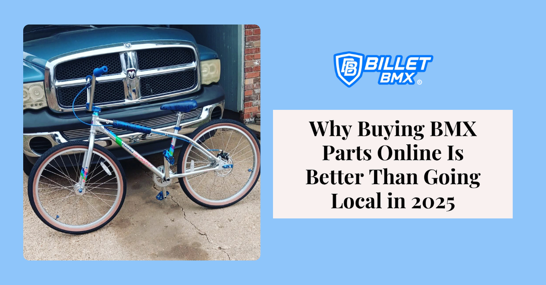 Why Buying BMX Parts Online Is Better Than Going Local in 2025