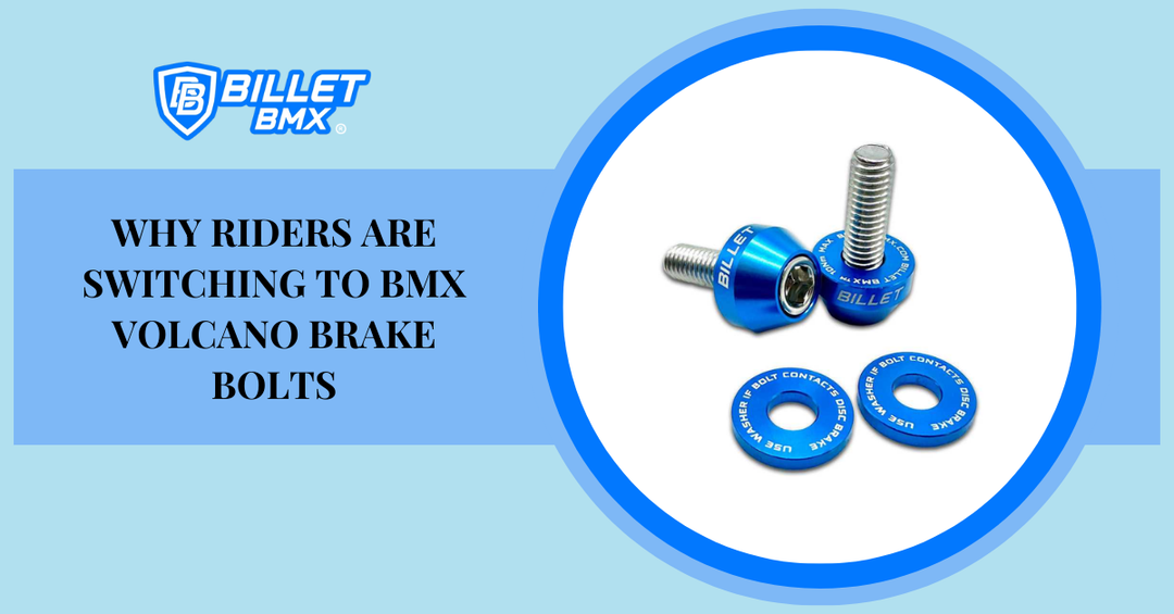 Why Riders Are Switching to BMX Volcano Brake Bolts