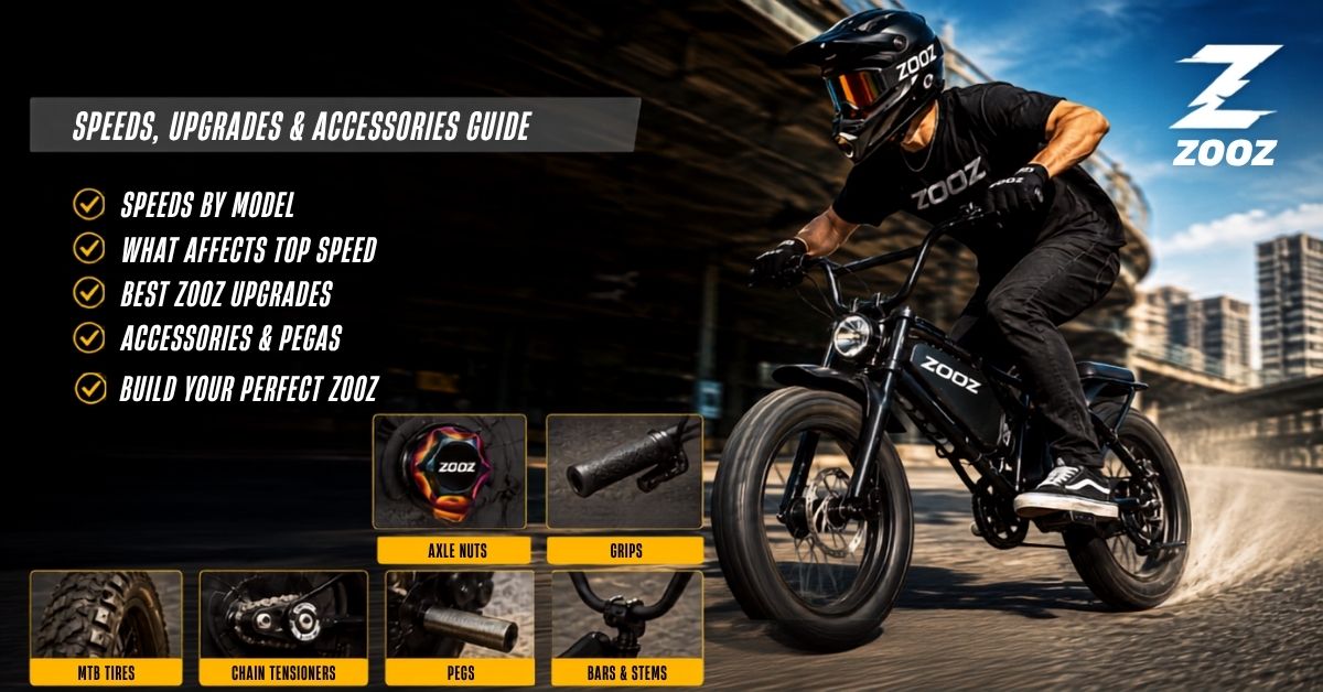 How Fast Do Zooz Bikes Go and What Zooz Bike Upgrades Actually Make a Difference