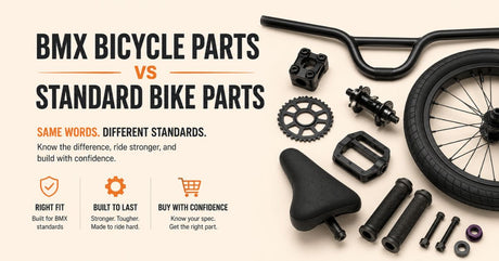 BMX Bicycle Parts vs Bike Parts : Are They the Same Thing?