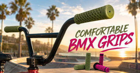 Comfortable BMX Grips That Reduce Hand Fatigue