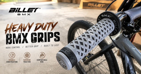 Heavy Duty BMX Grips for Maximum Cushioning and Grip