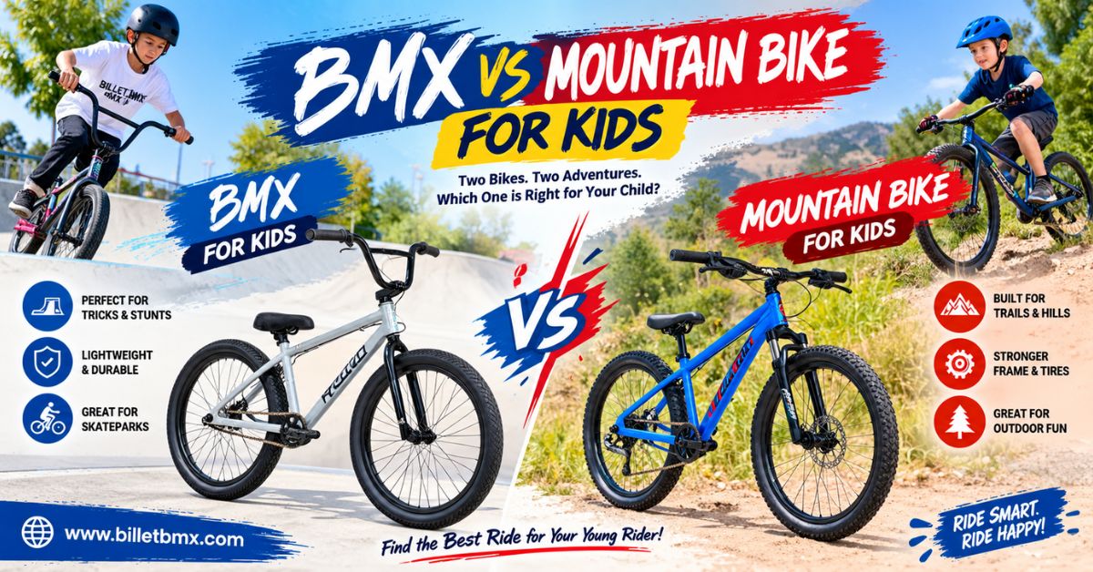 BMX vs Mountain Bike for Kids