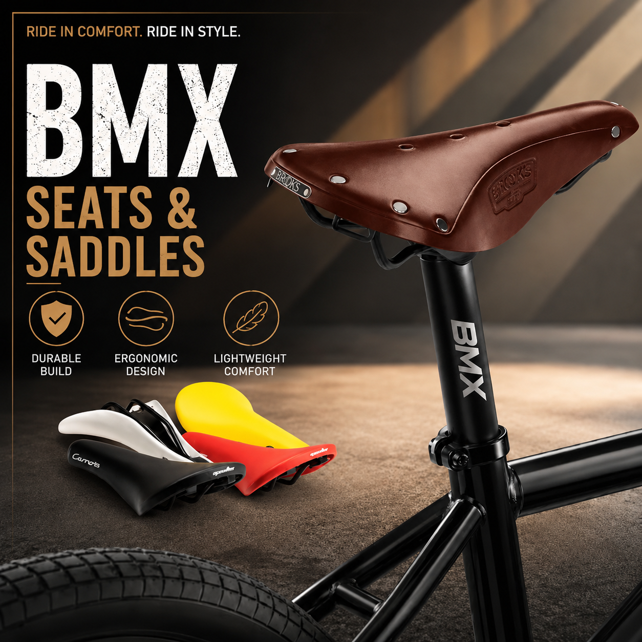 BMX SEATS & SADDLES