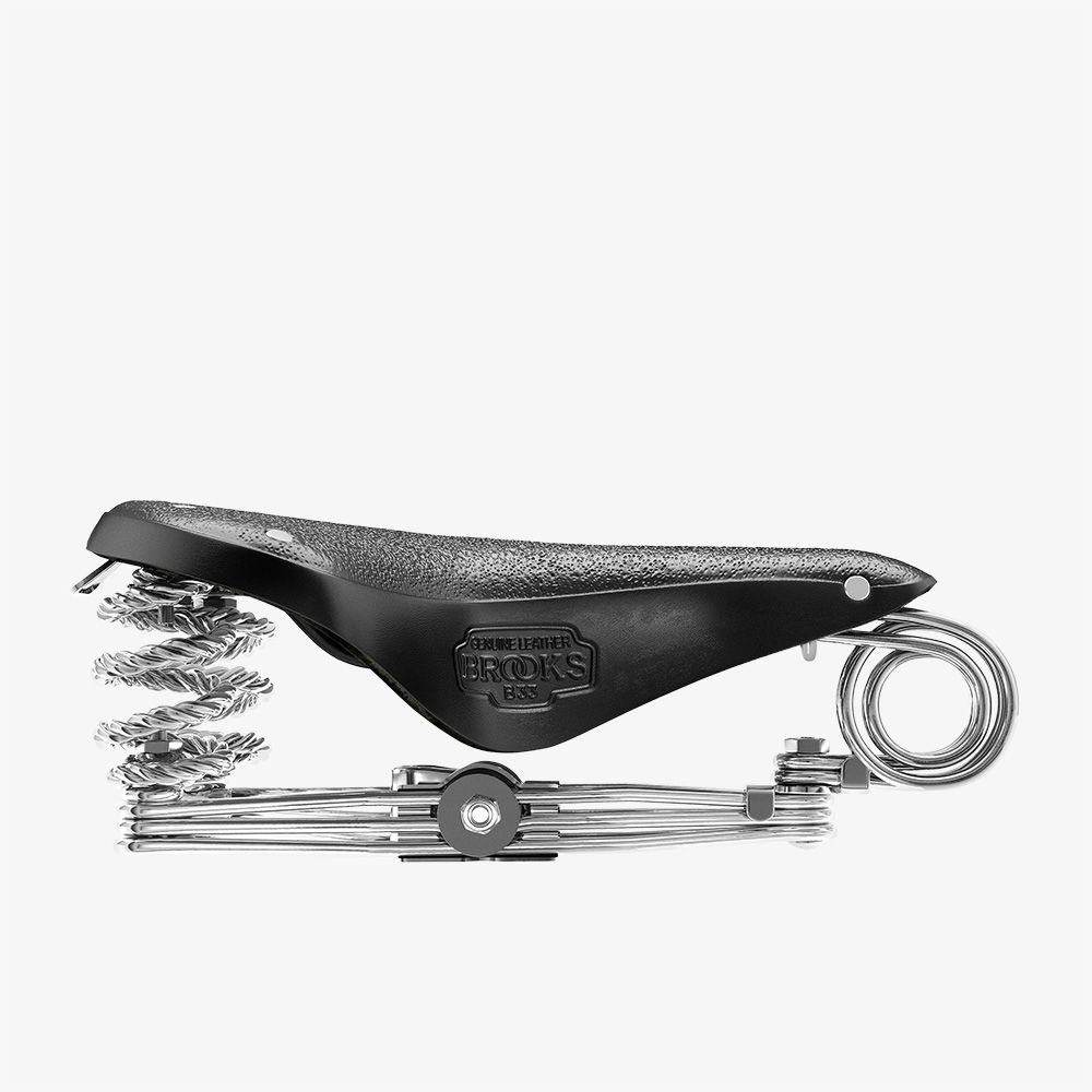 BROOKS B33 SADDLE RAILED BICYCLE SEAT