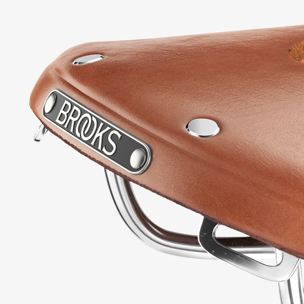 BROOKS B17 CARVED SADDLE RAILED BICYCLE SEAT