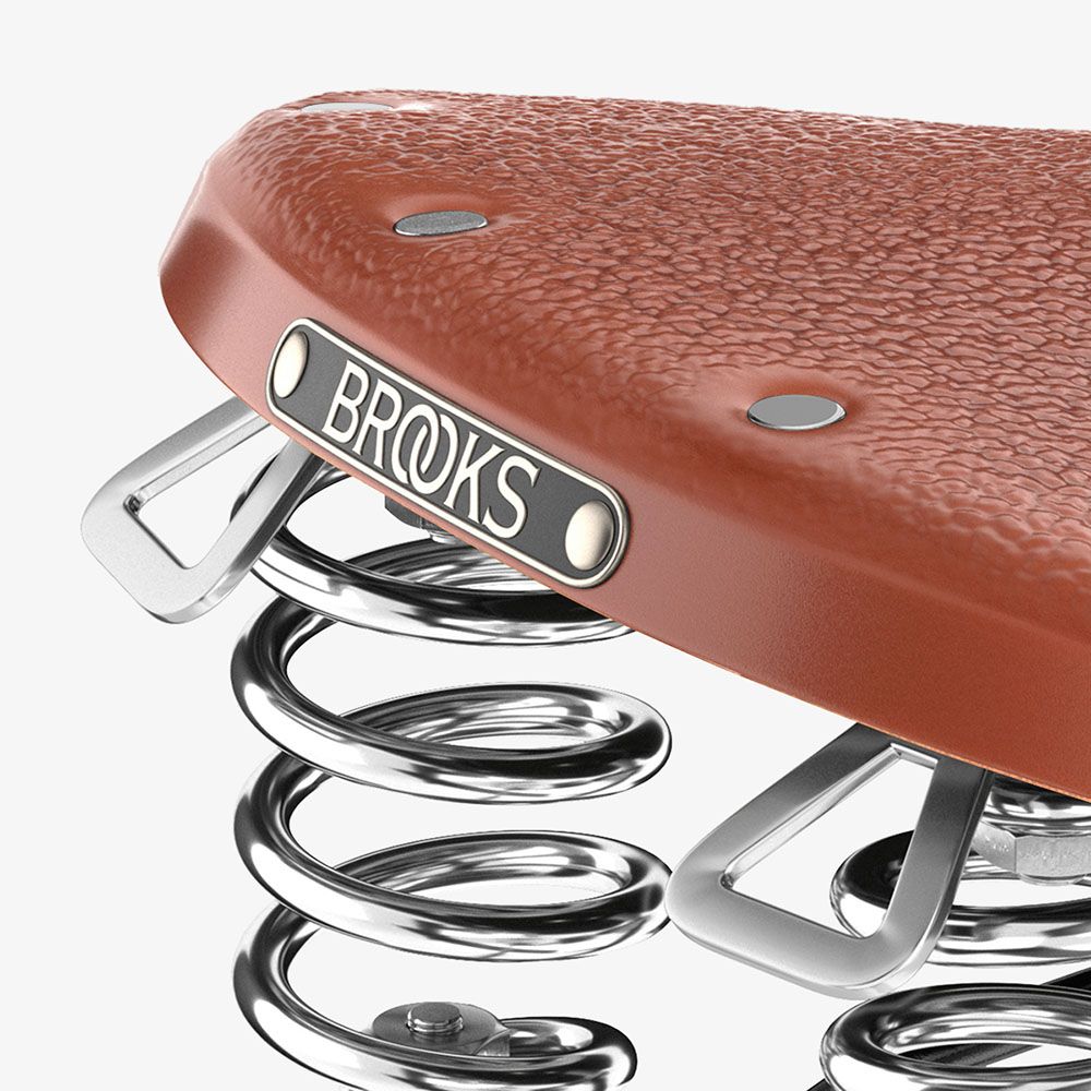 BROOKS B67 SADDLE RAILED BICYCLE SEAT