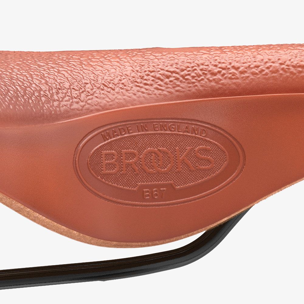BROOKS B67 SADDLE RAILED BICYCLE SEAT