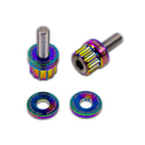 BILLET BMX Deez Nuts 12 Point Brake Bolts for V-Brakes and Disc Brakes (2 Pack)