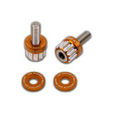 BILLET BMX Deez Nuts 12 Point Brake Bolts for V-Brakes and Disc Brakes (2 Pack)