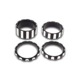 BILLET BMX DEEZ NUTS 12 POINT HEADSET SPACER SET 1-1/8"