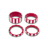 BILLET BMX DEEZ NUTS 12 POINT HEADSET SPACER SET 1-1/8"