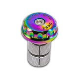 BILLET BMX DEEZ NUTS 12 POINT STEM CAP