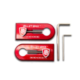 BILLET BMX Chain Tensioners 14mm Axle Pair for GT, Throne and ZOOZ Bikes (2-PACK)