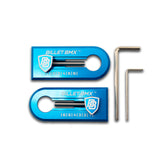 BILLET BMX Chain Tensioners 14mm Axle Pair for GT, Throne and ZOOZ Bikes (2-PACK)