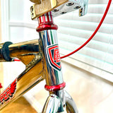 BILLET BMX DEEZ NUTS 12 POINT THREADLESS HEADSET KIT 1-1/8 HEADSET BIL-HEADSET-DZNUT-1-1/8-RED