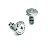 BILLET BMX RETRO NUTS 6 POINT HANDLE BAR ENDS HANDLE BAR ENDS BIL-BARENDS-RETRONUT-RED