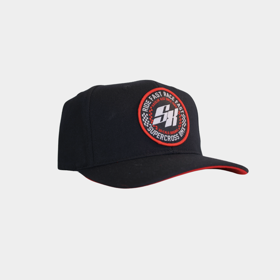 Supercross BMX | Speed Checks Snapback Hat Hat SX-HAT-SPD-2