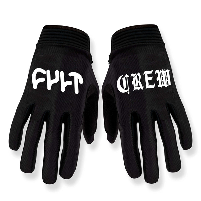 WEBIG X CULT RACE GLOVE BLACK Bicycle Gloves WWE11128S