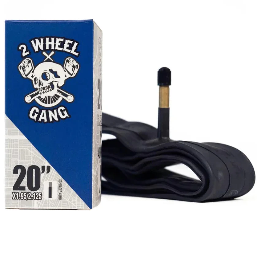 2 WHEEL GANG 20"X1.95/2.125" BICYCLE TIRE INNER TUBE