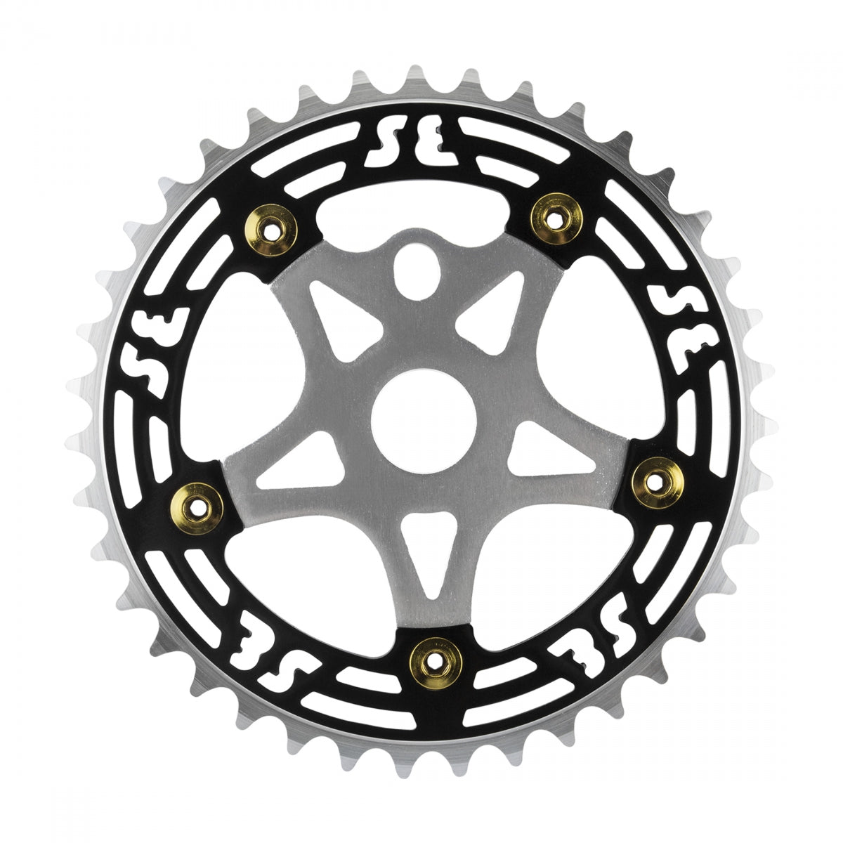SE BIKES ONE PIECE ALLOY CHAINRING & SPIDER - 39t