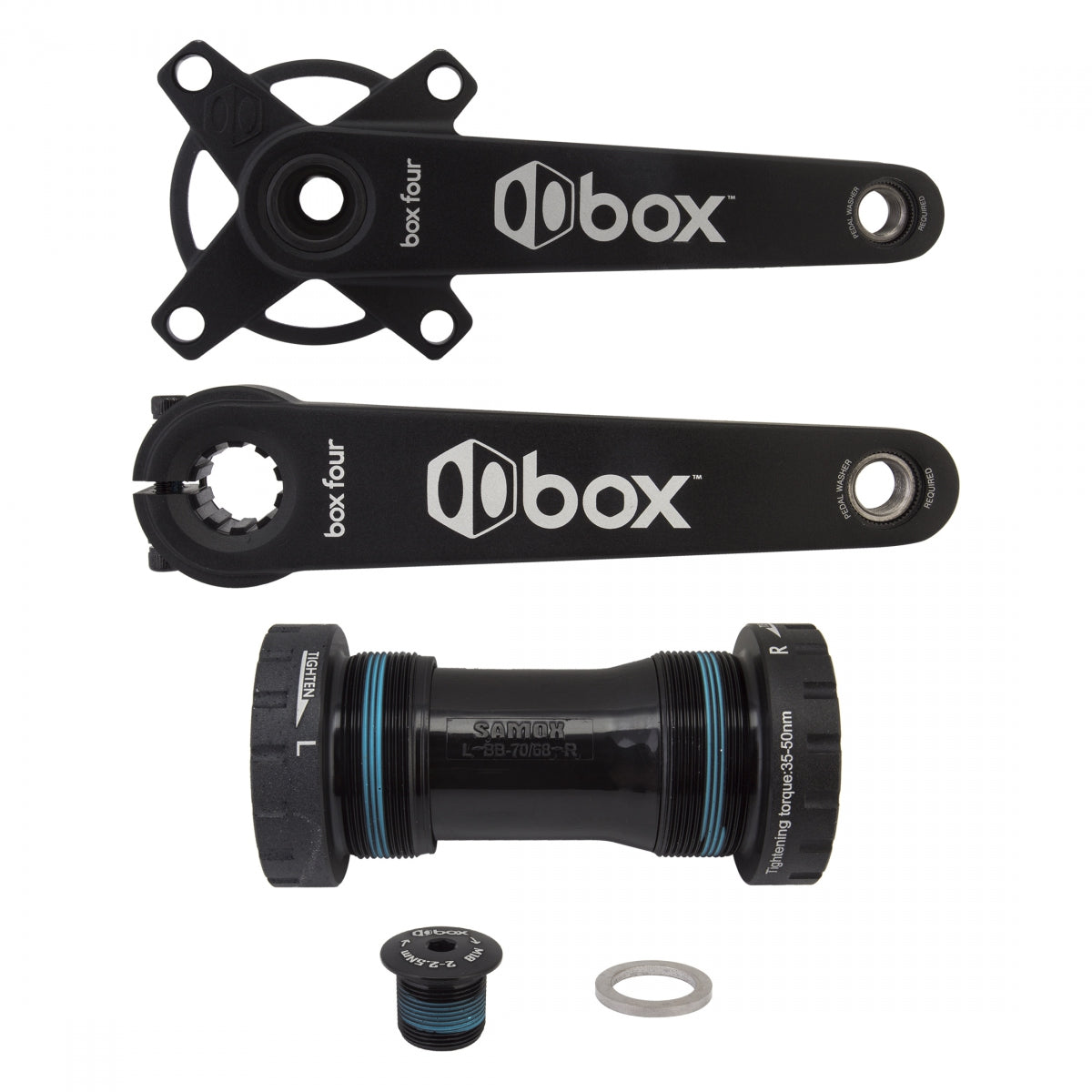 BOX FOUR 2PC FORGED CRANKSET