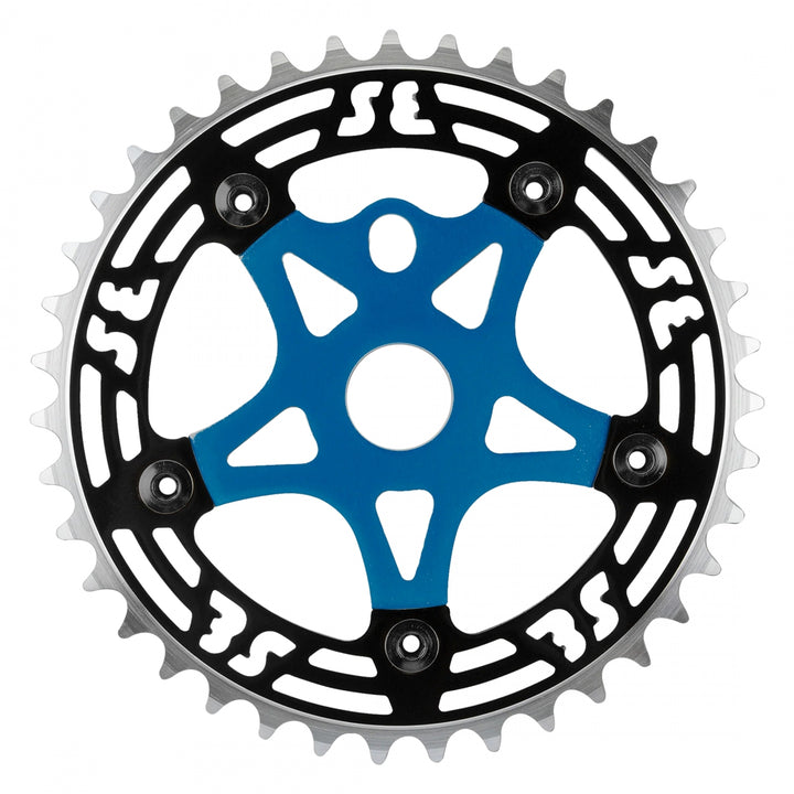 SE BIKES ONE PIECE ALLOY CHAINRING & SPIDER
