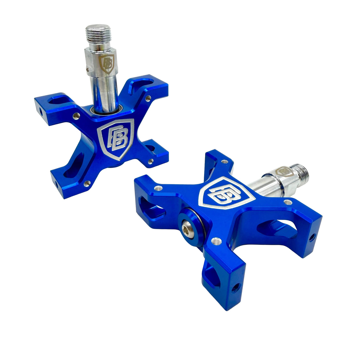 BILLET BMX PRO SERIES SQUARE PEDAL CENTER SET GEN 2