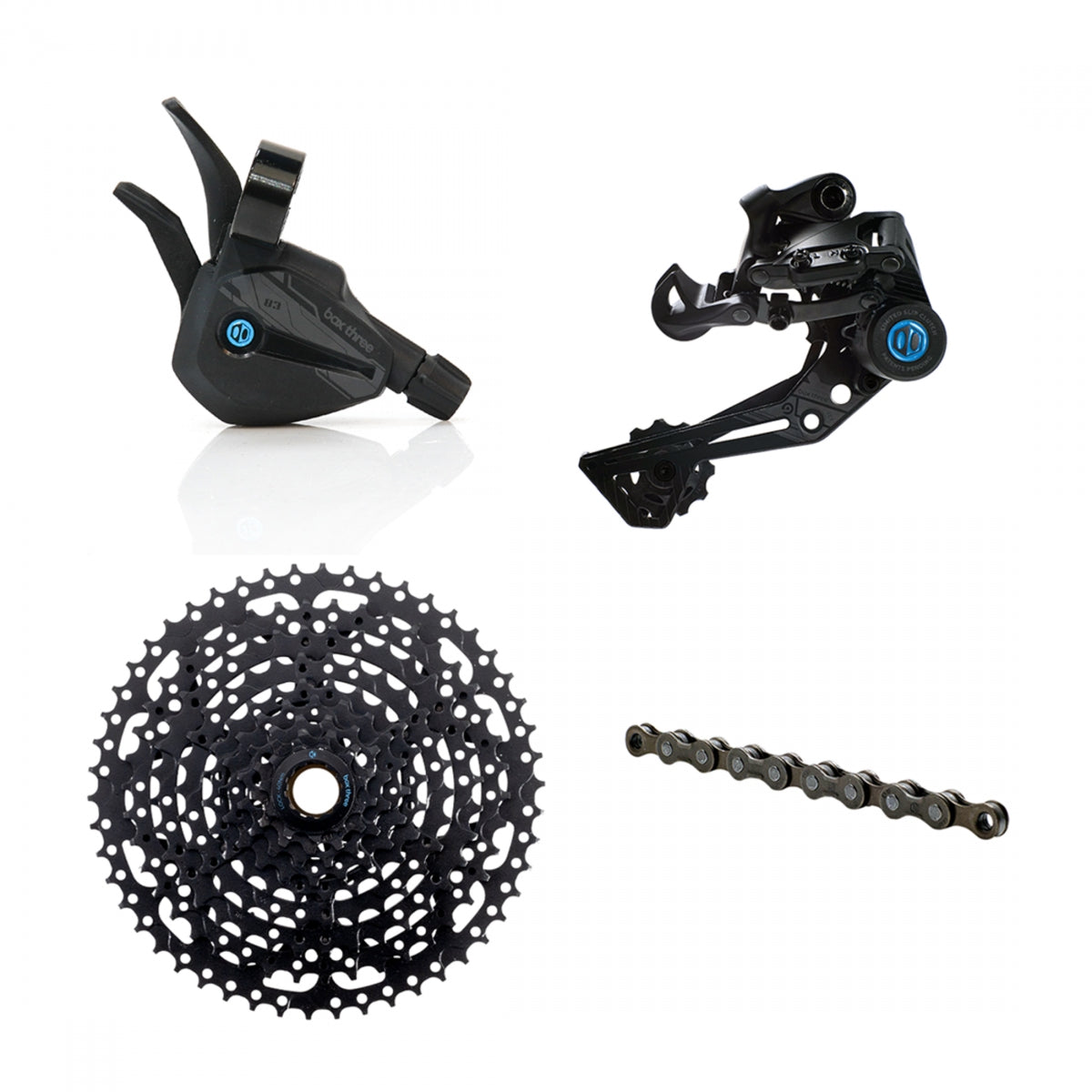 BOX THREE PRIME 9 X-WIDE MULTI SHIFT E-BIKE GROUP SET