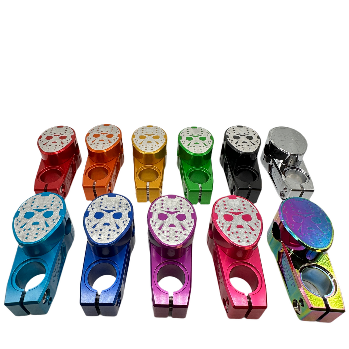 BILLET BMX JASON HOCKEY MASK TOP LOAD STEM 57MM COLLECTOR SERIES