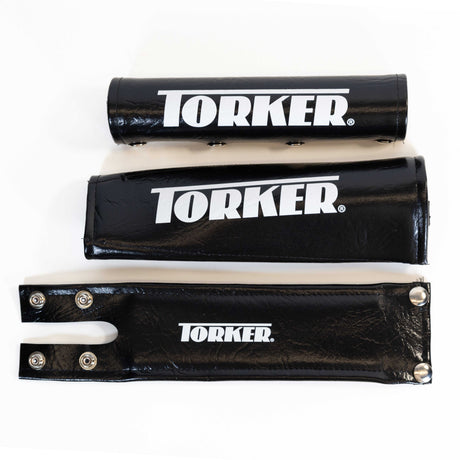 Torker Vinyl Snap Padsets - By Flite BMX Padsets TOR-VIN-BLK