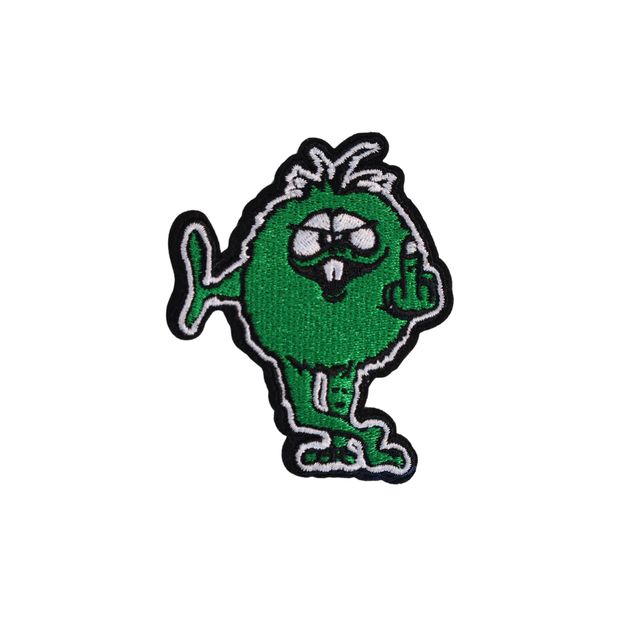 Gerald The One Finger Troll Patch GR-PAT-EMB