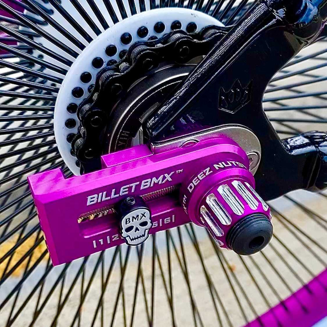 BILLET BMX SKULL UPGRADE FOR CHAIN TENSIONERS (2 Pack)