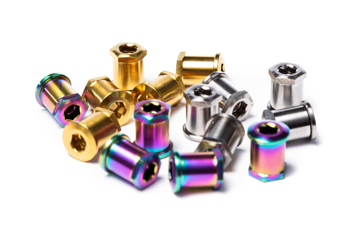 Speedline Parts | Titanium BMX Chain Ring Bolts Drivetrain Misc. SL-CRB-TIR