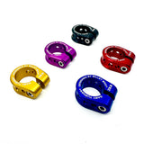 GARY TURNER X BILLET BMX HOLEY SEAT POST CLAMP 31.8mm (30mm w/ Shim) SEAT POST CLAMP BIL-SCLAMP-GARYTURNERHOLEY-318/30-RED