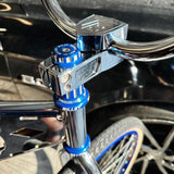 BILLET BMX DEEZ NUTS 12 POINT THREADLESS HEADSET KIT 1-1/8 HEADSET BIL-HEADSET-DZNUT-1-1/8-RED