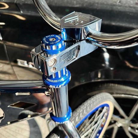 BILLET BMX DEEZ NUTS 12 POINT THREADLESS HEADSET KIT 1-1/8 HEADSET BIL-HEADSET-DZNUT-1-1/8-RED