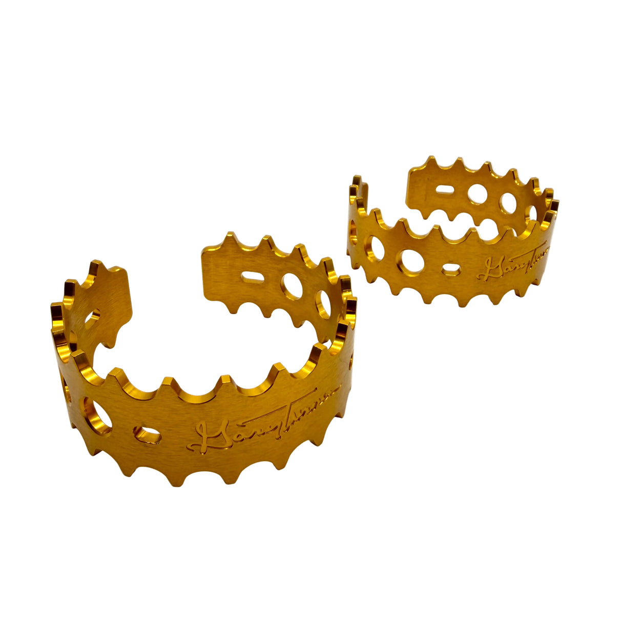 GARY TURNER GT X BILLET BMX ROUND PEDAL CAGE SET GEN 2