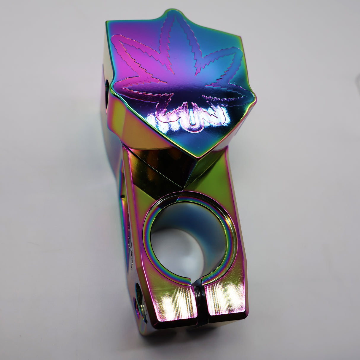 BLEM BILLET BMX WEED LEAF TOP LOAD STEM 57MM COLLECTOR SERIES