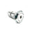 BILLET BMX RETRO NUTS 6 POINT STEM CAP STEM CAP BIL-STEMCAP-RETRONUT-RED