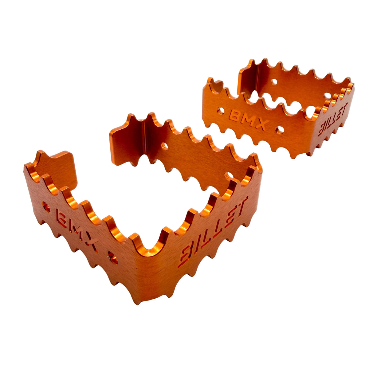 BILLET BMX PRO SERIES SQUARE PEDAL CAGE SET GEN 2