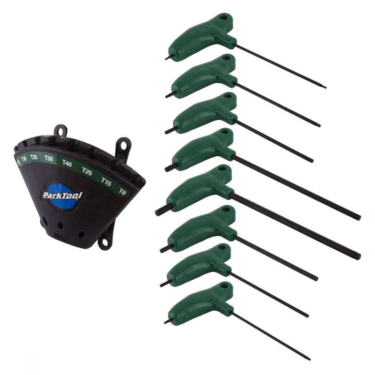 PARK TOOL PH-T1.2 P-Handle Torx Driver Set with Holder