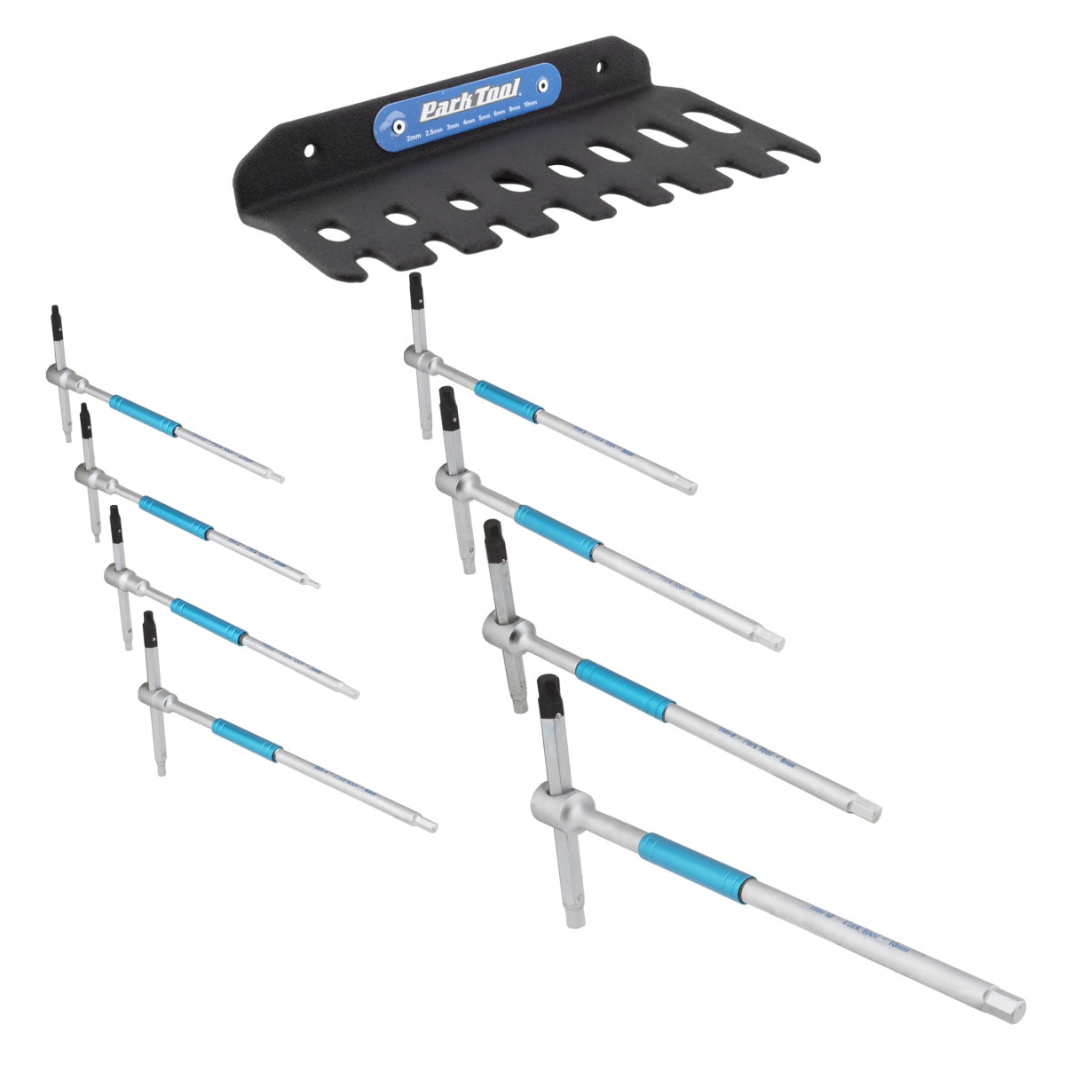 PARK TOOL THH-1 Sliding T-Handle Hex Wrench Set