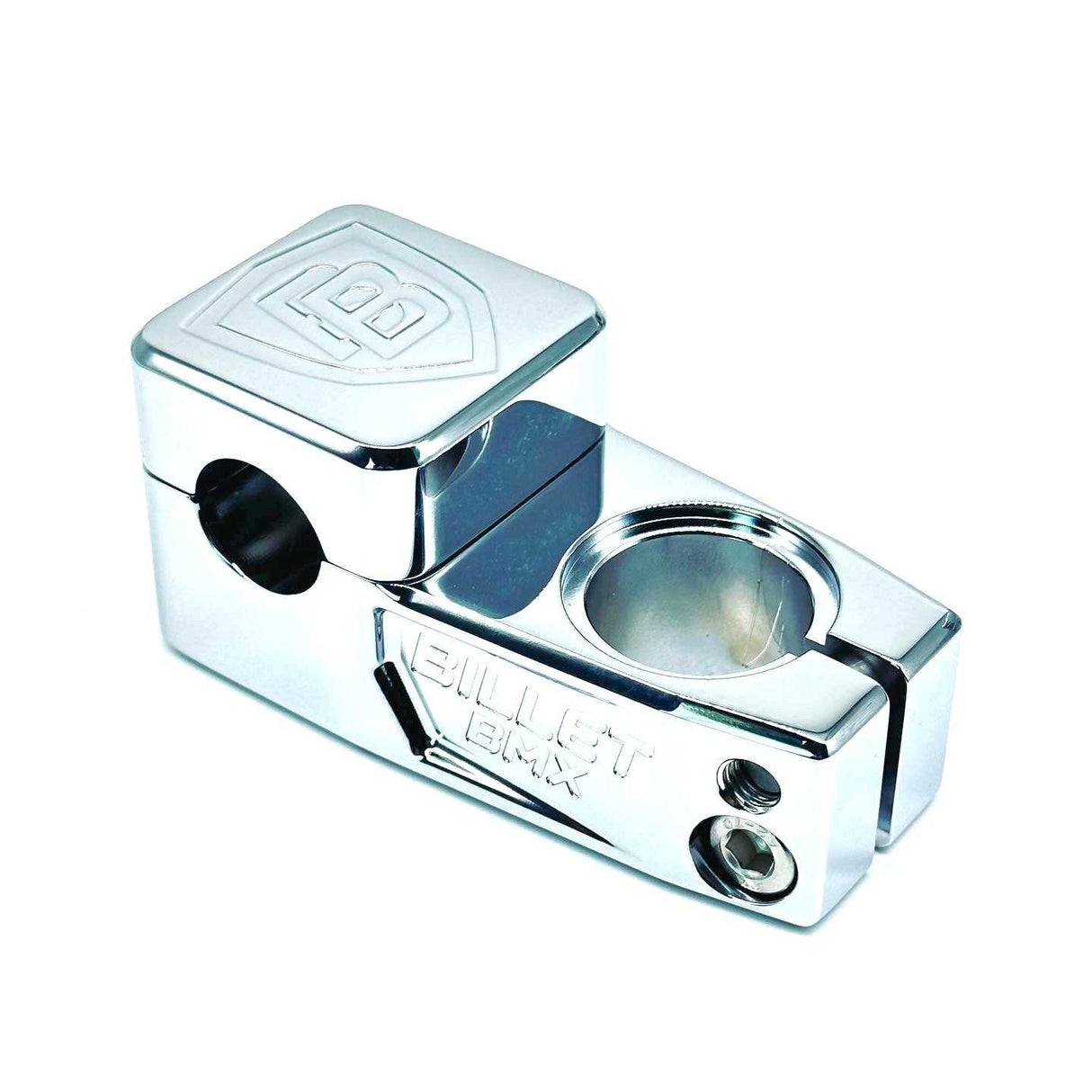 BILLET BMX SHIELD TOP LOAD STEM 53MM CLASSIC SERIES STEMS BIL-STEM-53-SHIELD-RED