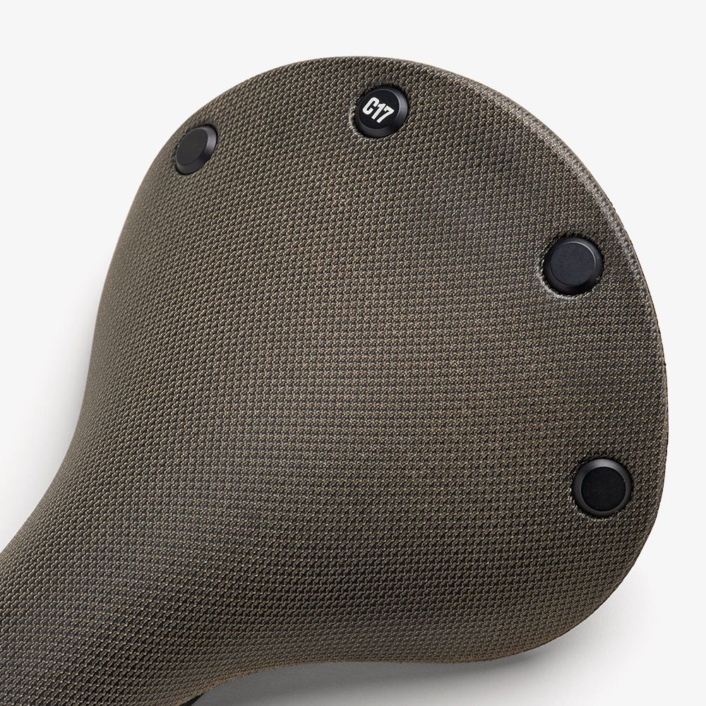 BROOKS C17 SADDLE RAILED BICYCLE SEAT