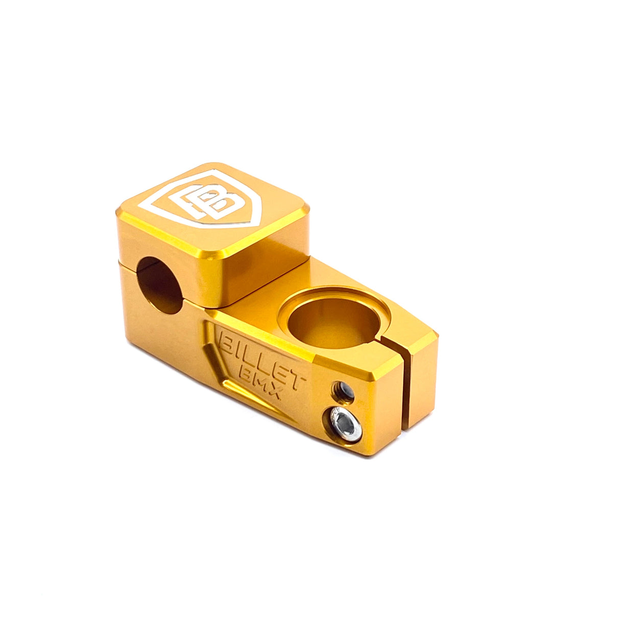 BILLET BMX SHIELD TOP LOAD STEM 53MM CLASSIC SERIES STEMS BIL-STEM-53-SHIELD-RED