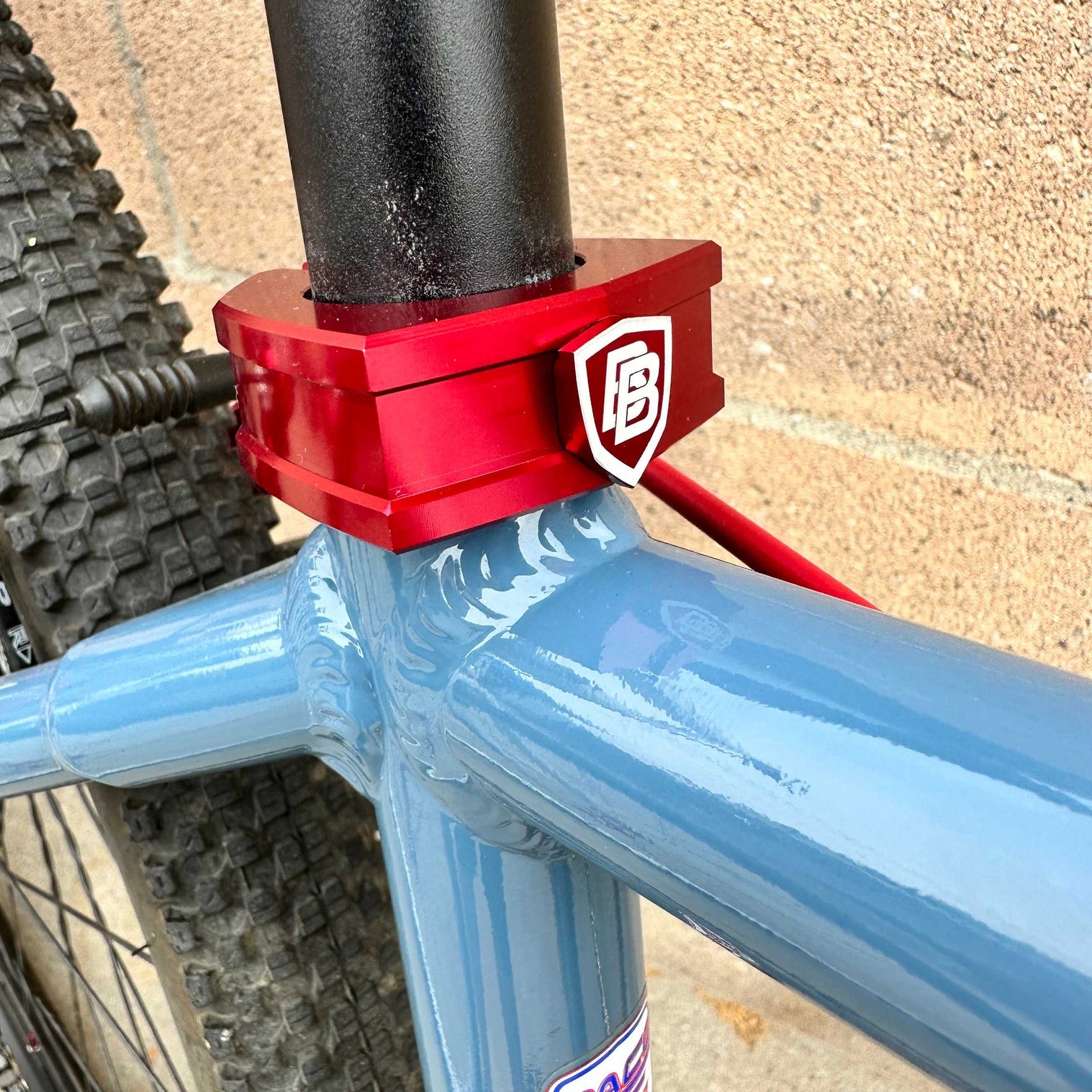 BILLET BMX SHIELD SEAT POST CLAMP 31.8mm