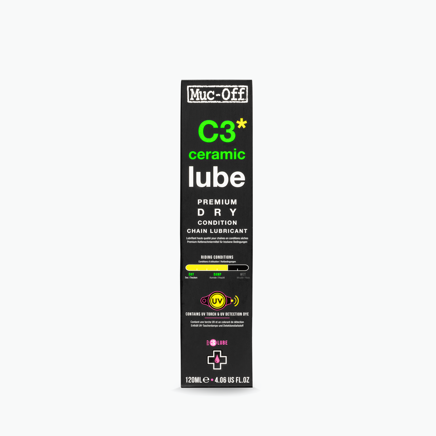 MUC-OFF C3 DRY CERAMIC BIKECHAIN LUBE LUBE LU0919