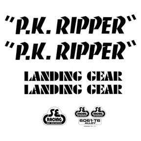 SE BIKES PK RIPPER DECAL SET DECALS 912916
